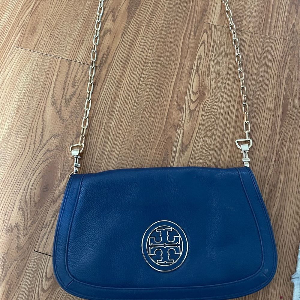 Beautiful Blue Tory Burch shoulder bag